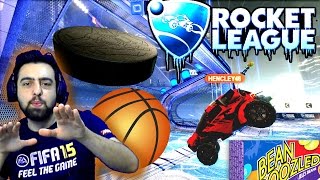 Cezali Rocket League Ümidilerin Gücü Buz Hokeyi Ve Basketbol Modu Ps4