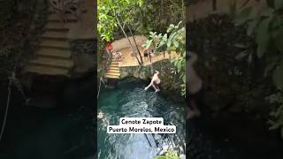 Cenote Zapote, Puerto Morelos, Mexico. Best Cenotes.