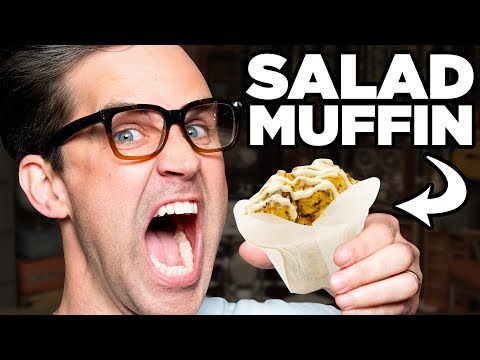 Caesar Salad Muffin Taste Test