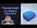 How to Install a Shelly 1L (without neutral) - practical demonstration