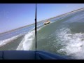 Crazy kids flying on a tube
