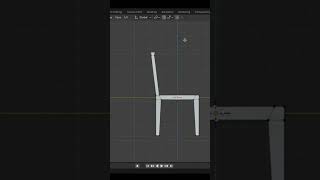 Model A Low Poly Chair Under 30 Seconds In Blender