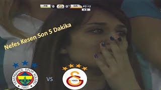 Fenerbahçe-Galatasaray Şampiyonluk Maçı Son 5 Dakika | Süper Final 2012 Abone Ol