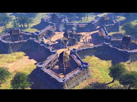 GRAND FOTRESS DEFENSE IN WILD WEST 1800s | Age of Empires III Gameplay