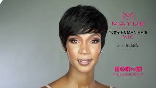 M by Mayde 100% Human Hair Wig - Alena
