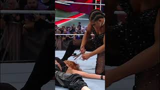 Bianca Belair got some payback right before WrestleMania! #Short