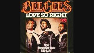 Watch Bee Gees Love So Right video