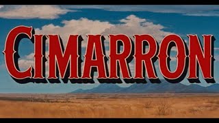 Cimarron (1960) Title Sequence (Glenn Ford and Maria Schell)