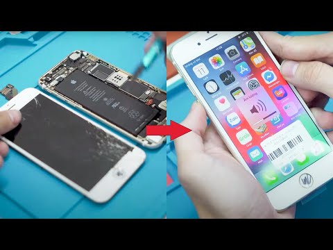 Ép Kính Điện Thoại iPhone 6/6s Bị Rơi Vỡ Màn Hình Tại Điện Thoại Vui | Điện Thoại Vui TV