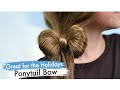 Ponytail Bow | Back-to-School | Cute Girls Hairstyles