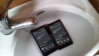 Antutu bajo el agua dos Xperia® Z - Underwater benchmark