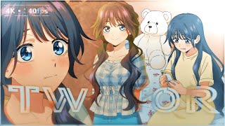 Kaoruko Waguri Twixtor Clips - 4K Cc - Kaoru Hana Wa Rin To Saku Episode 11