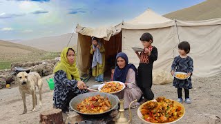 Organic Mountain Village Life In Afghanistan Shepherd Mother Cooking Village Style Food