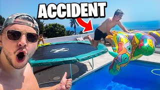 Jai Construis Un Trampoline À La Villa, Ça Se Termine À Lhopital