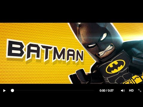 樂高玩電影 - 角色介紹〈蝙蝠俠〉