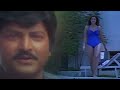 Mohan Babu Seeing Sakshi Shivanand At Swimming Pool || Yamajaathakudu Movie Scene || Icon Videos
