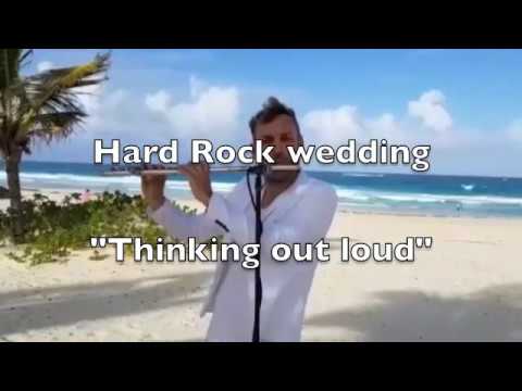 Wedding flutist Hard Rock Punta Cana