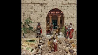 Stations of the Cross scene at The Maltese Center of New York