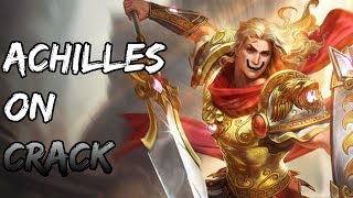 achilles on crack - smite montage