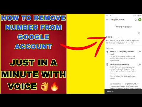 How To Remove Unwanted Number From Google Account 2025 How To Remove Unwanted Number From Google Account 2025