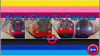London Underground Action At Kings Cross St. Pancras Station - 29102024