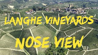 Gyrocopter - Autogiro Ela07 - The Vineyards Of The Langhe - Nose View With Unlimited Visibility