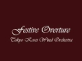 Festive Overture. Eastman Wind Ensemble.