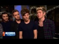 One Direction "SNL" & "X-mas" "Who's the funniest?" access Hollywood Interview 2014