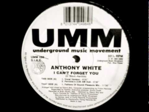 Anthony White - I Cant Forget You