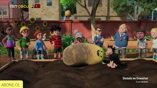 Denni̇s Ve Gnasher 7.Bölüm Yaşayan Sebzeleri̇n Gecesi̇ Trt Çocuk