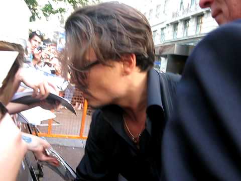 johnny depp public enemies premiere. Meeting Johnny Depp at the London Public Enemies premiere, Leicester Square June 29th 2009