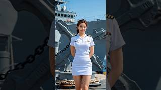 Fearless & Gorgeous Navy Girls In Uniform