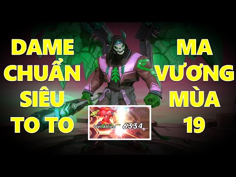 Maloch full dame Ông trùm sát thương chuẩn mùa 19 dame quá to 1 mình ép team bạn k được chơi game