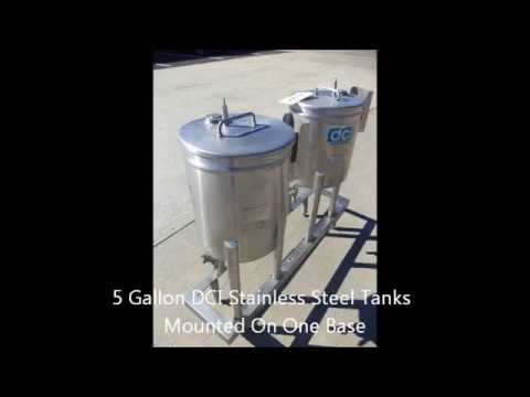 Used Stainless Steel Tanks and Kettles Acquired in October