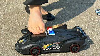 Vr 8K Preview Larissas Sweaty Feet And Worn Ballerina Flats Obliterate A Mive Police Car