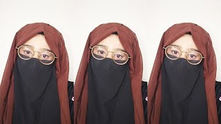 Easy Full Coverage Hijab & Niqab Tutorial With Gles By Wajeeha Fatima