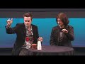 Title:Keith Barry: Brain magic Description:http://www.ted.com First, Keith Barry shows us how our brains can fool our bodies -- in a trick that works via podcast too. Then he involves the audience in some jaw-dropping (and even a bit dangerous) feats of brain magic.