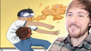 YOU DIDN'T CATCH IT! - Noble Reacts to 100 Anime Vines Special