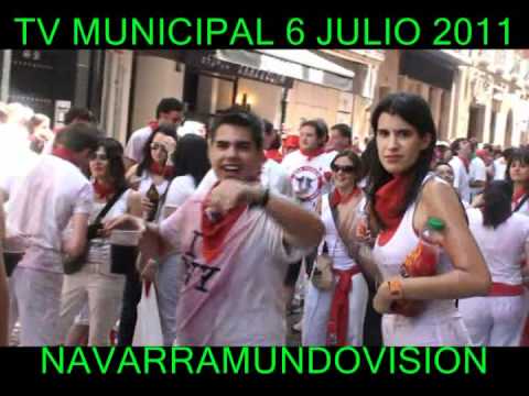 Camisetas mojadas - Wet t-shirt in San Fermin.wmv