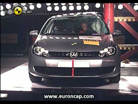 Euro NCAP VW Golf VI 2008 Crash test