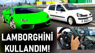 Lamborghi̇ni̇ V.s Cli̇o - Hayalleri̇me Kavuştum - Ets 2 Multiplayer Mod T300Rs Gt