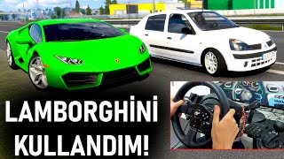 LAMBORGHİNİ V.S CLİO! - HAYALLERİME KAVUŞTUM - ETS 2 Multiplayer Mod T300RS GT