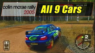 Colin Mcrae Rally 2005 Ps2 - Driving All 9 Cars From Game Start 1080 60