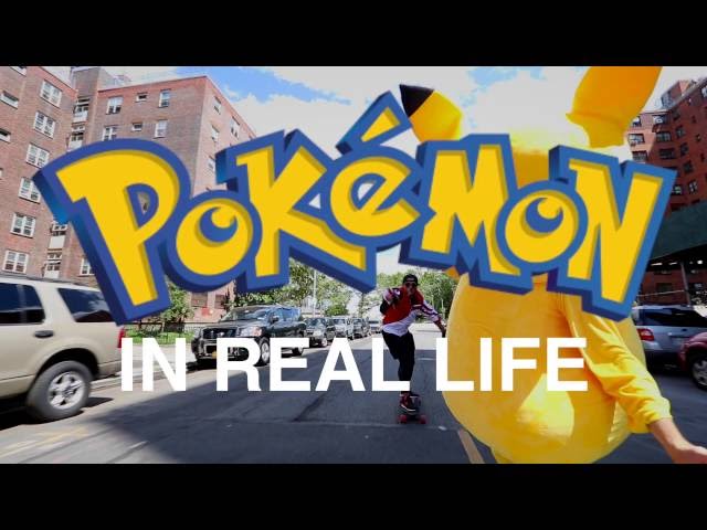 Pokemon Go In Real Life In New York City - Video