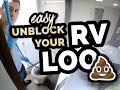 How to Unblock An RV Toilet
