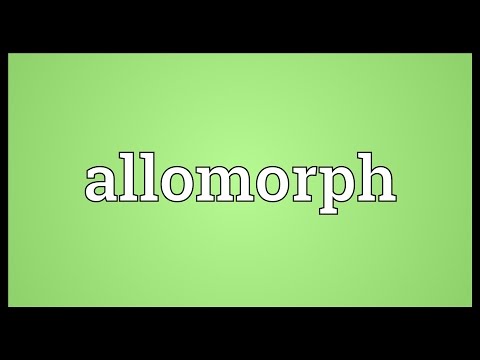 Header of allomorph