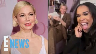 Watch Singer Michelle Williams And Actress Michelle Williams Meet E News