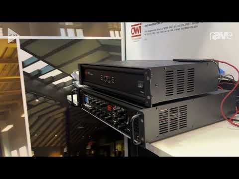 InfoComm 2023: OWI Previews HP-AMP-2400/2600/2800 Amplifier Prototype, Can Be Sub Amplifier Too