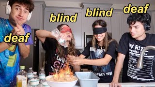 The Most Chaotic Blind, Deaf, Mute Challenge
