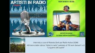 Tra Nisida ed Atlantide - Intervista di Roberta Gerli per Radio Active 20068